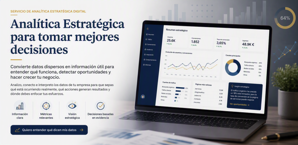 servicio analíticia estratégica digital